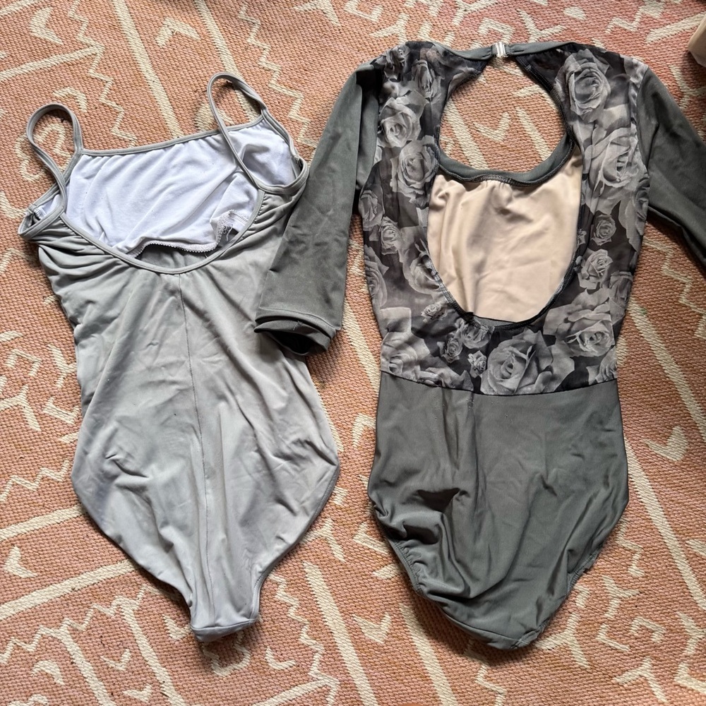 Gray Size Small Leotard Bundle - image 2